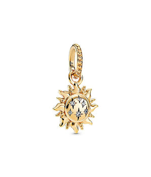The Golden Sun Charm / Alloy - Nina Kane Jewellery