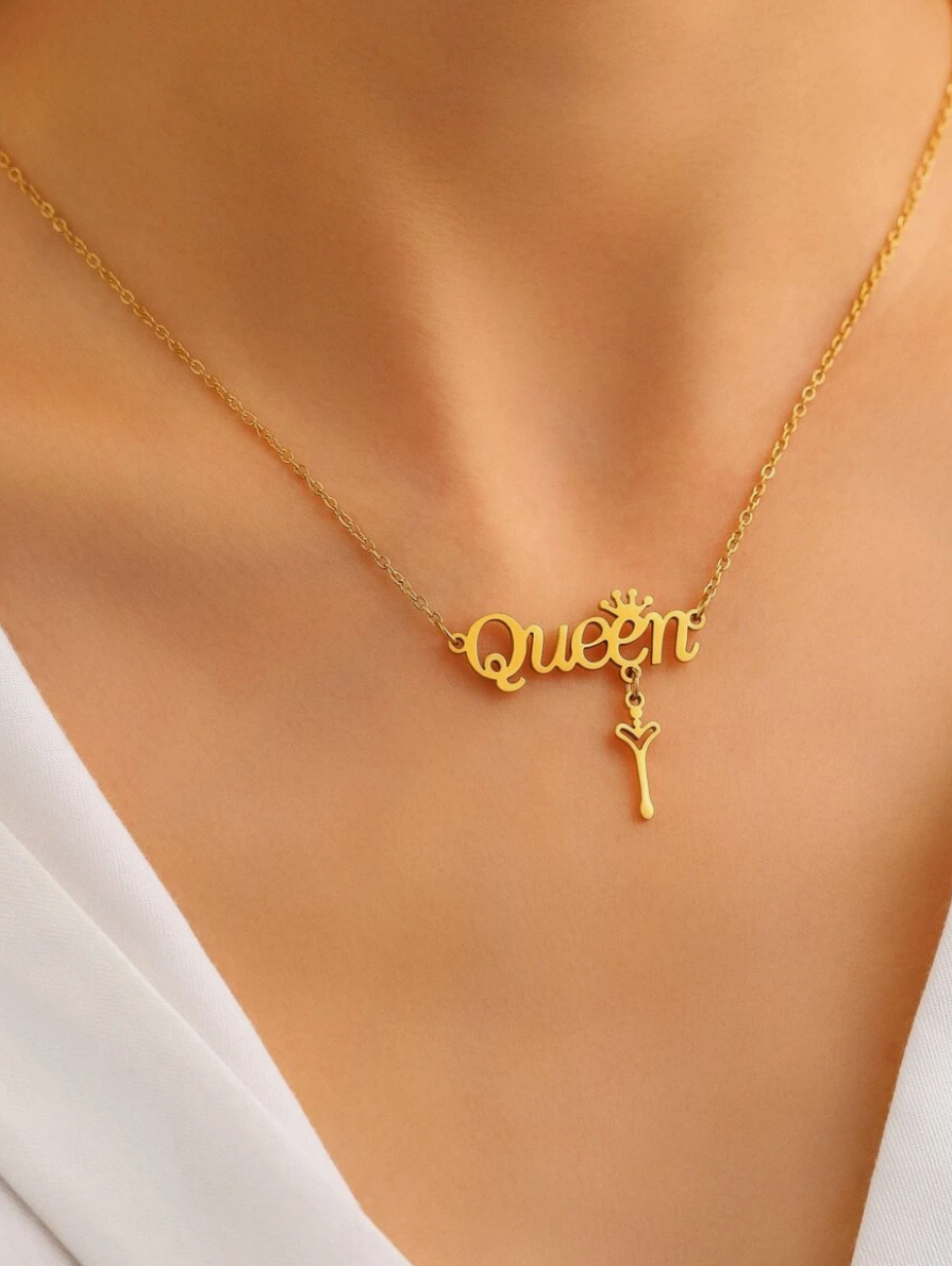 The Queen Pendants / Stainless Steel - Nina Kane Jewellery