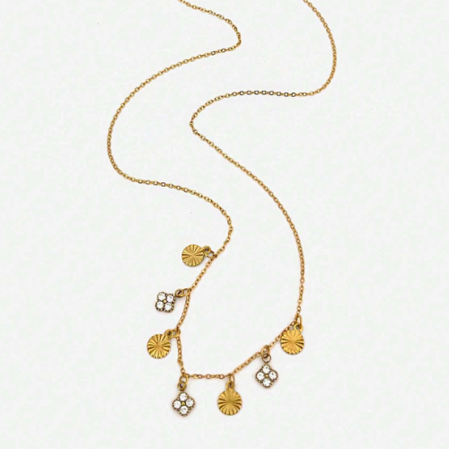 The Valencia Necklace / 18K Gold Plated - Nina Kane Jewellery