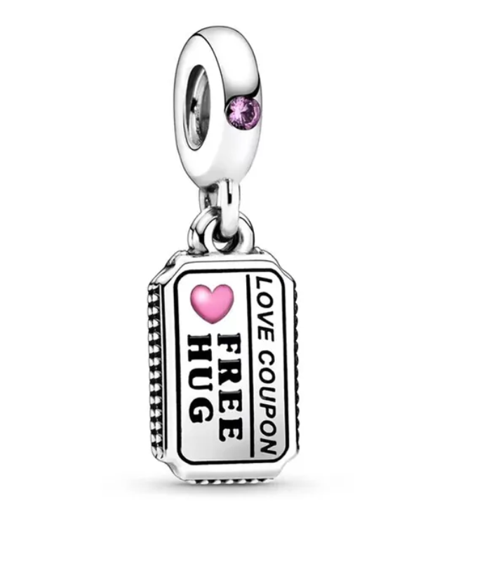 The "Love Coupon" Charm / Alloy - Nina Kane Jewellery