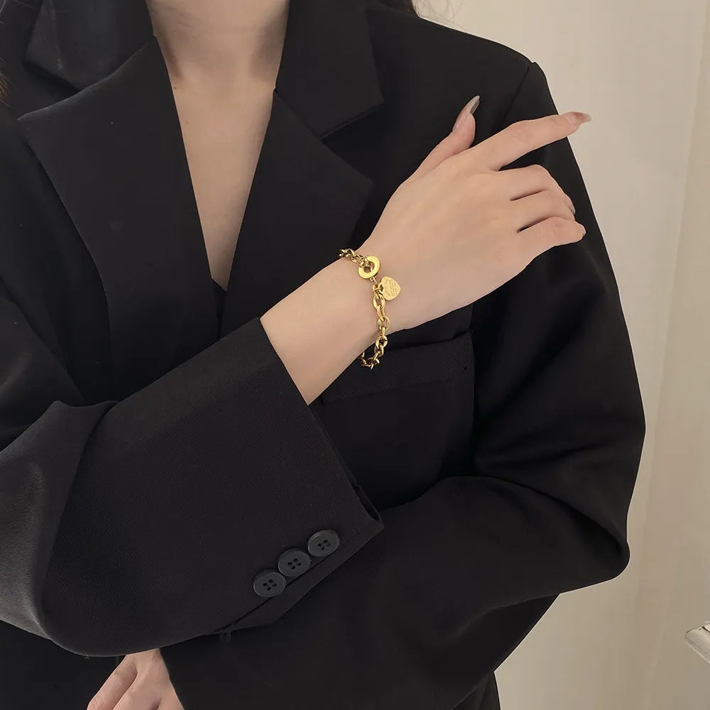 Above All Else Bracelet / Stainless Steel - Nina Kane Jewellery