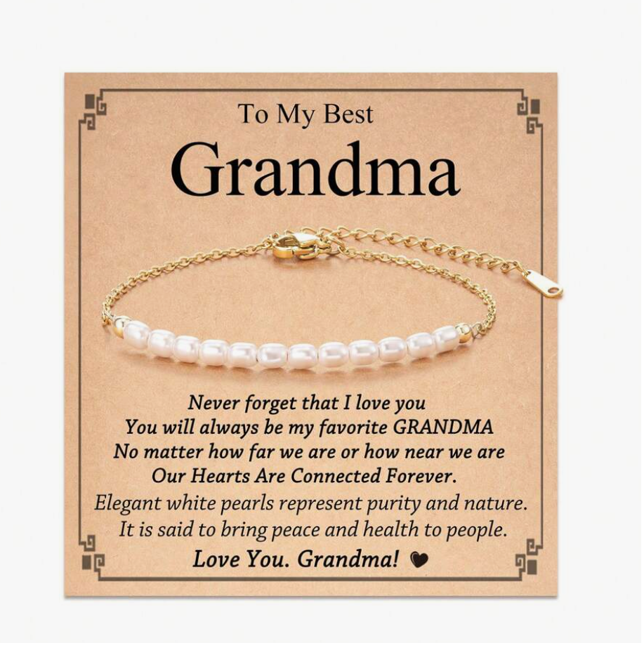 Mother's Day Pearl Bracelets / Stainless Steel - Nina Kane Jewellery