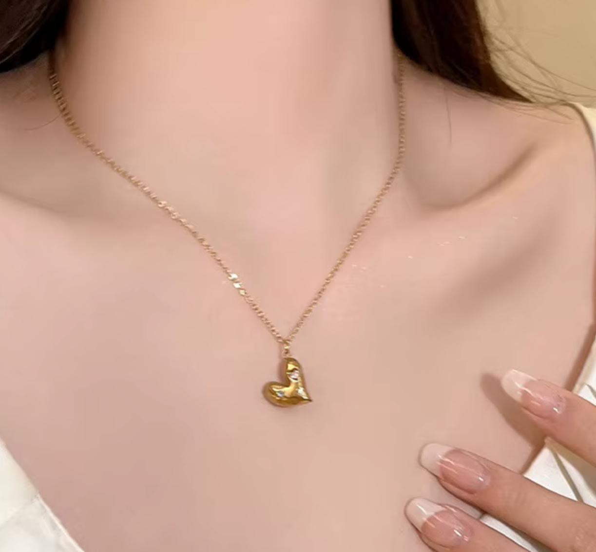 The Gilded Heart Necklaces / 18K Gold Plated - Nina Kane Jewellery