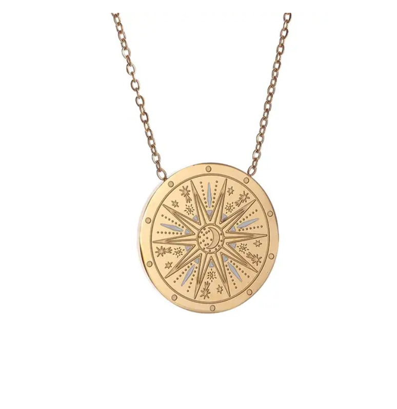 Emma Celestial Pendants / 18K Gold Plated - Nina Kane Jewellery