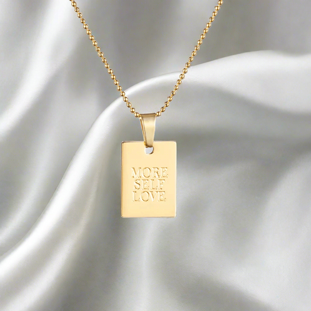 Annie "More Self Love" Necklace / 18K Gold Plated - Nina Kane Jewellery