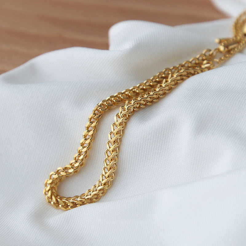 Delicate Cuban Link Bracelet / Stainless Steel