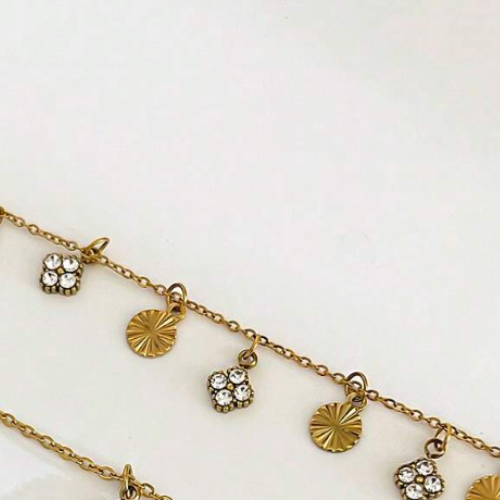 The Valencia Necklace / 18K Gold Plated - Nina Kane Jewellery