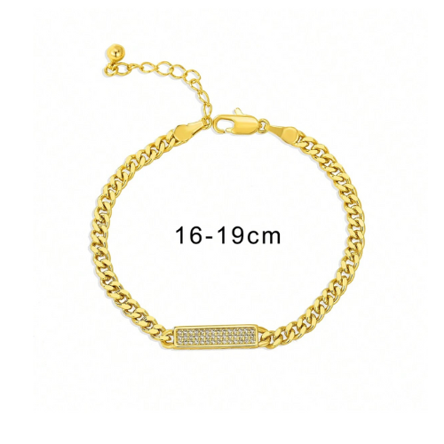 The Glow Getter Bracelet / 18K Gold Plated - Nina Kane Jewellery