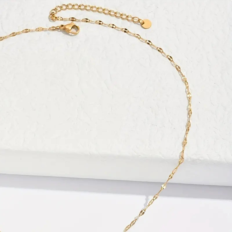 Rhea Heart Shaped Pendant / 18K Gold Plated