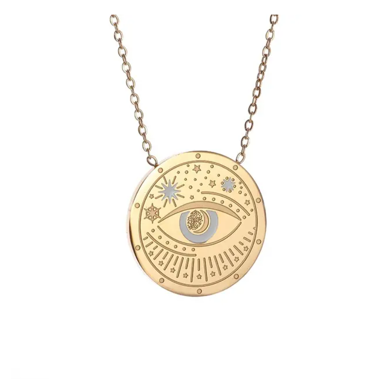 Emma Celestial Pendants / 18K Gold Plated - Nina Kane Jewellery