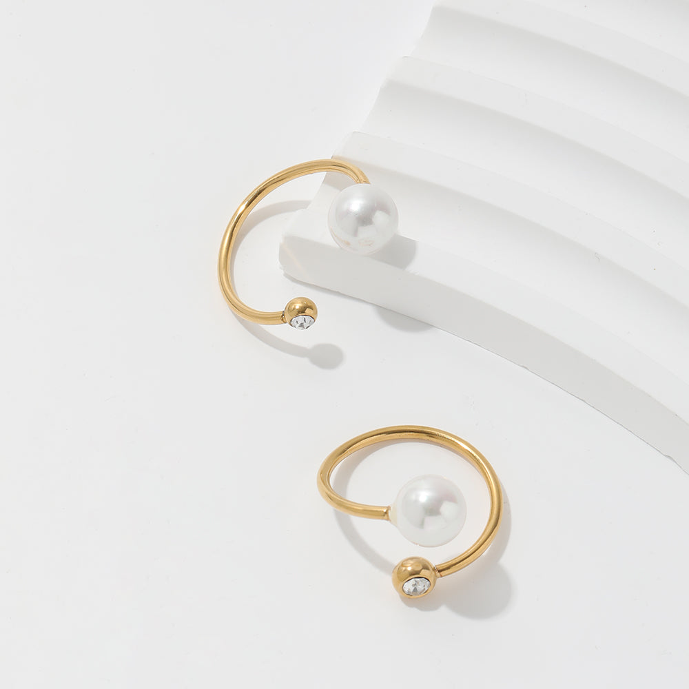 The Pearl Bundle / 18K Gold Plated - Nina Kane Jewellery
