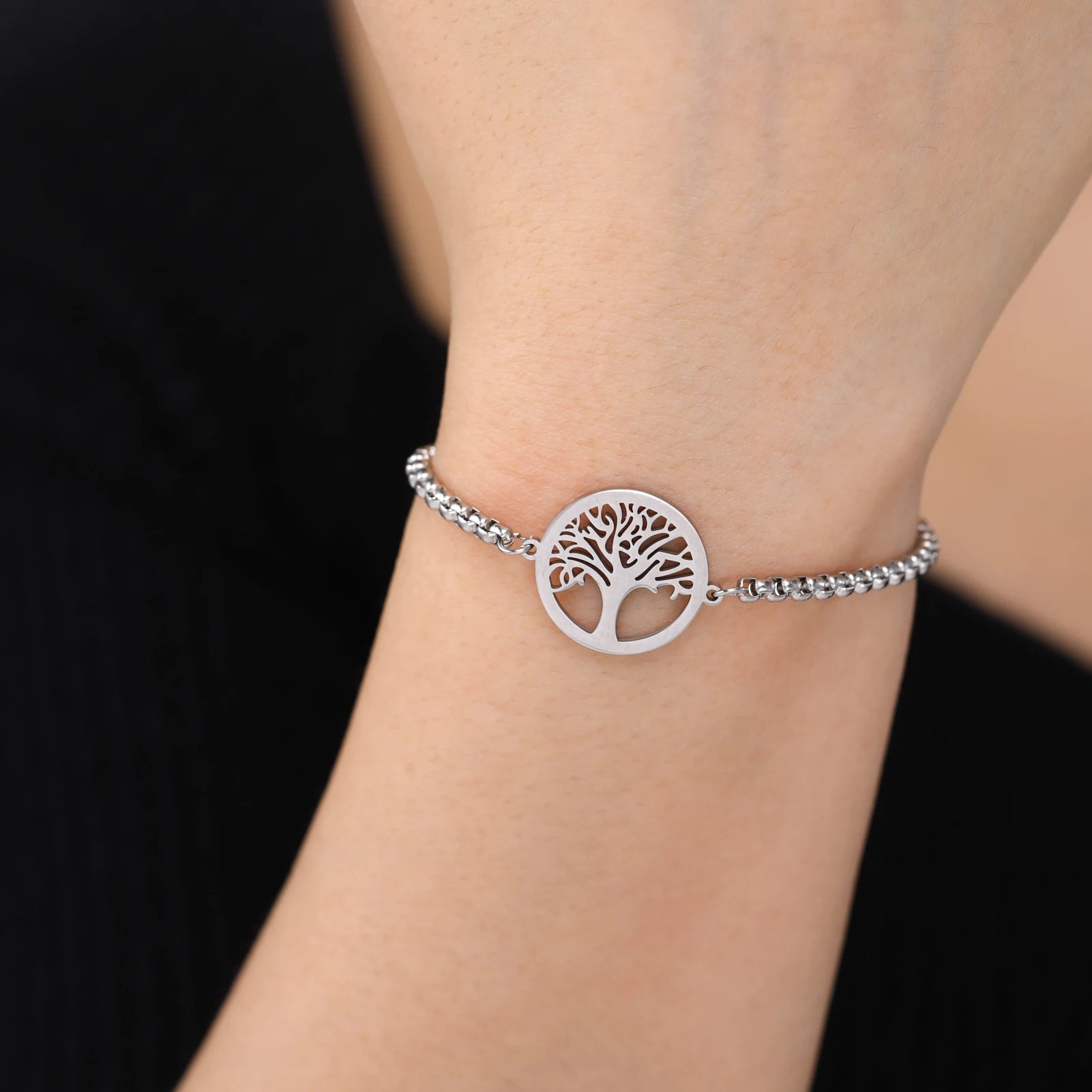 The Tree of Life Bracelets / Stainless Steel - Nina Kane Jewellery