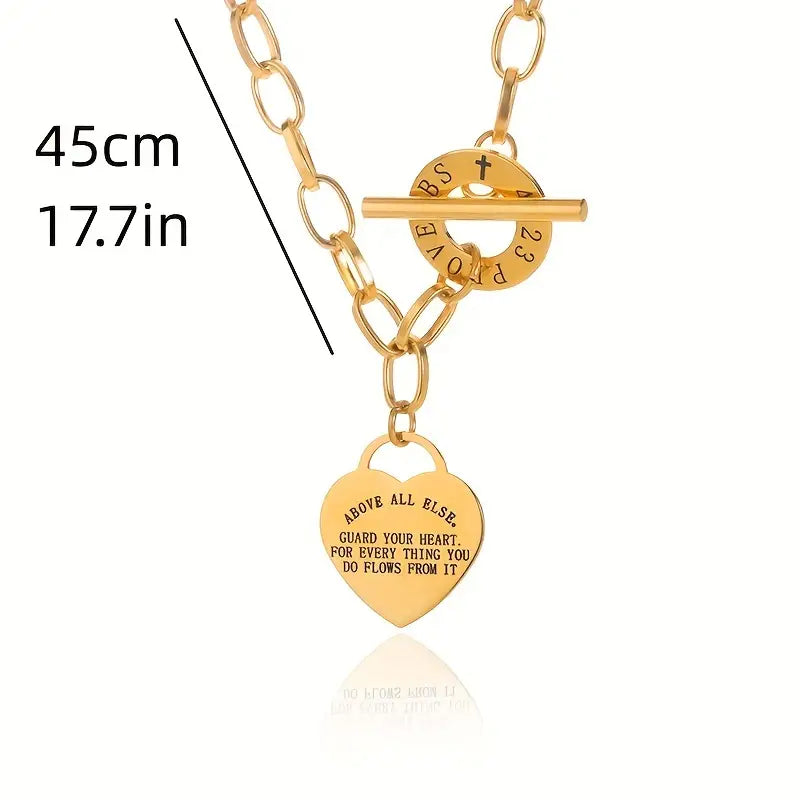 Above All Else Chain Necklaces / 18K Gold Plated - Nina Kane Jewellery