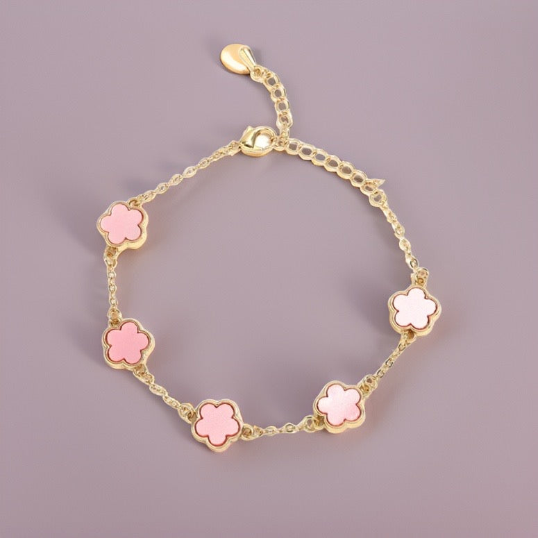 Esmeralda Clover Bracelets / Stainless Steel - Nina Kane Jewellery
