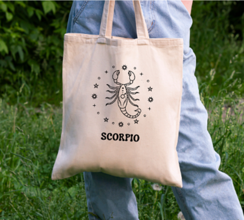 The Horoscope Tote Bags - Canvas