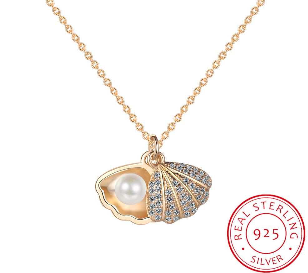 Luna Freshwater Pearl Necklaces / 925 Sterling Silver
