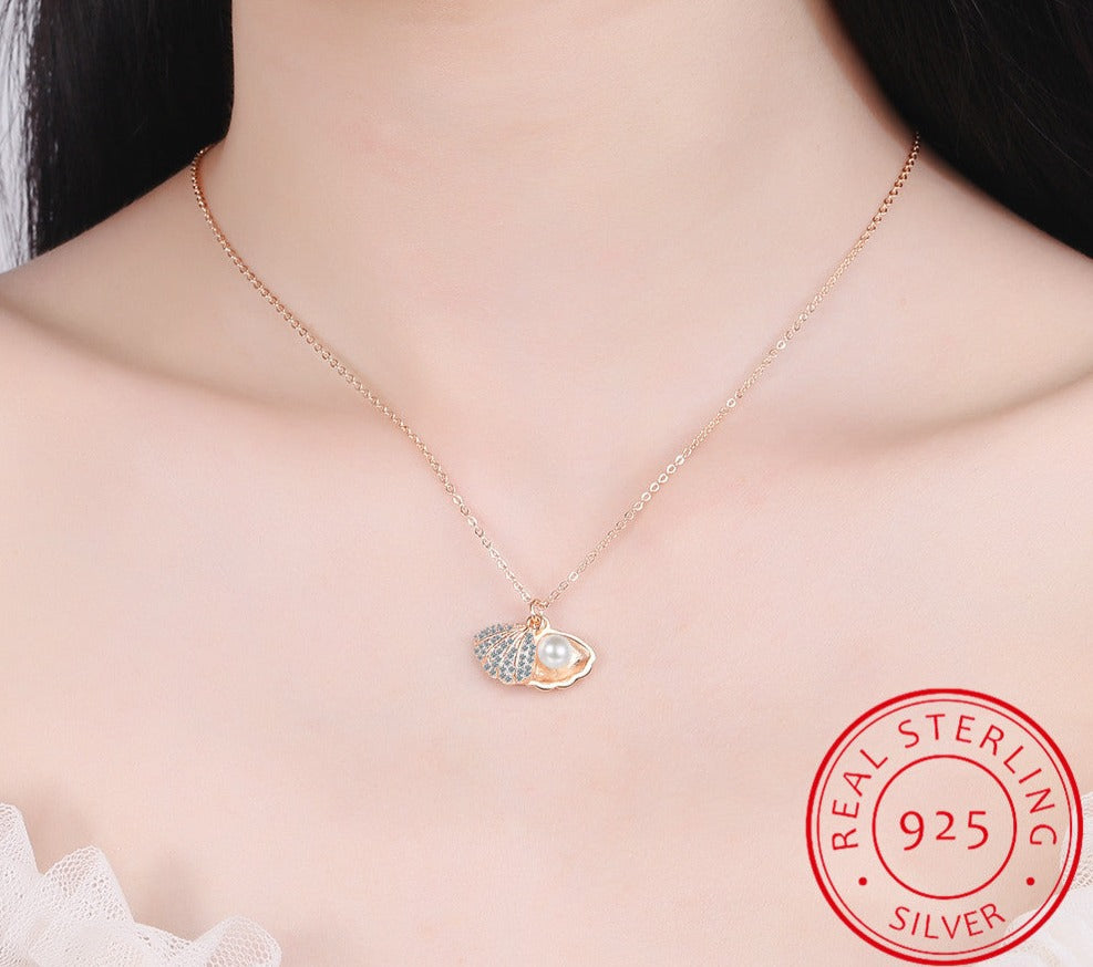 Luna Freshwater Pearl Necklaces / 925 Sterling Silver