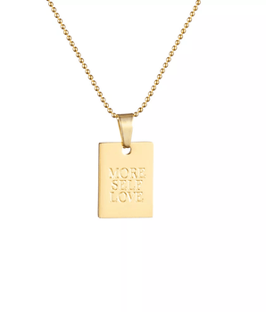 Annie "More Self Love" Necklace / 18K Gold Plated - Nina Kane Jewellery