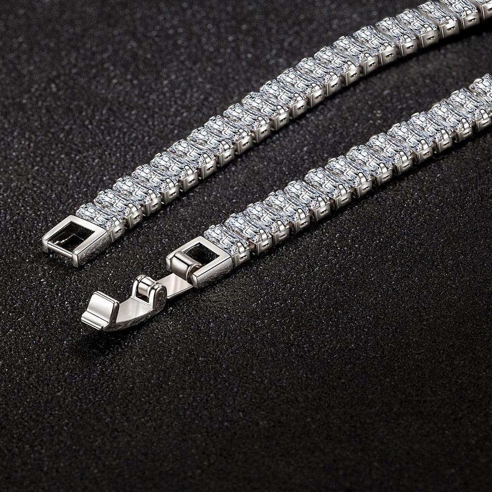 Gigi Luxury Crystal Tennis Bracelet / 925 Sterling Silver - Nina Kane Jewellery