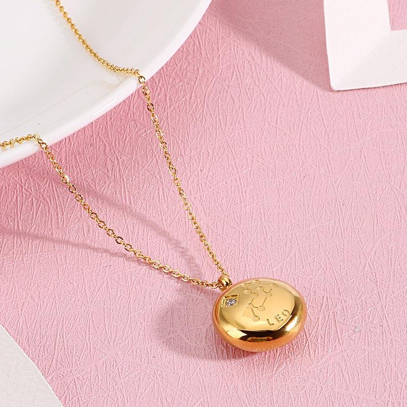 Alegra Constellation Zodiac Pendants / Stainless Steel - Nina Kane Jewellery