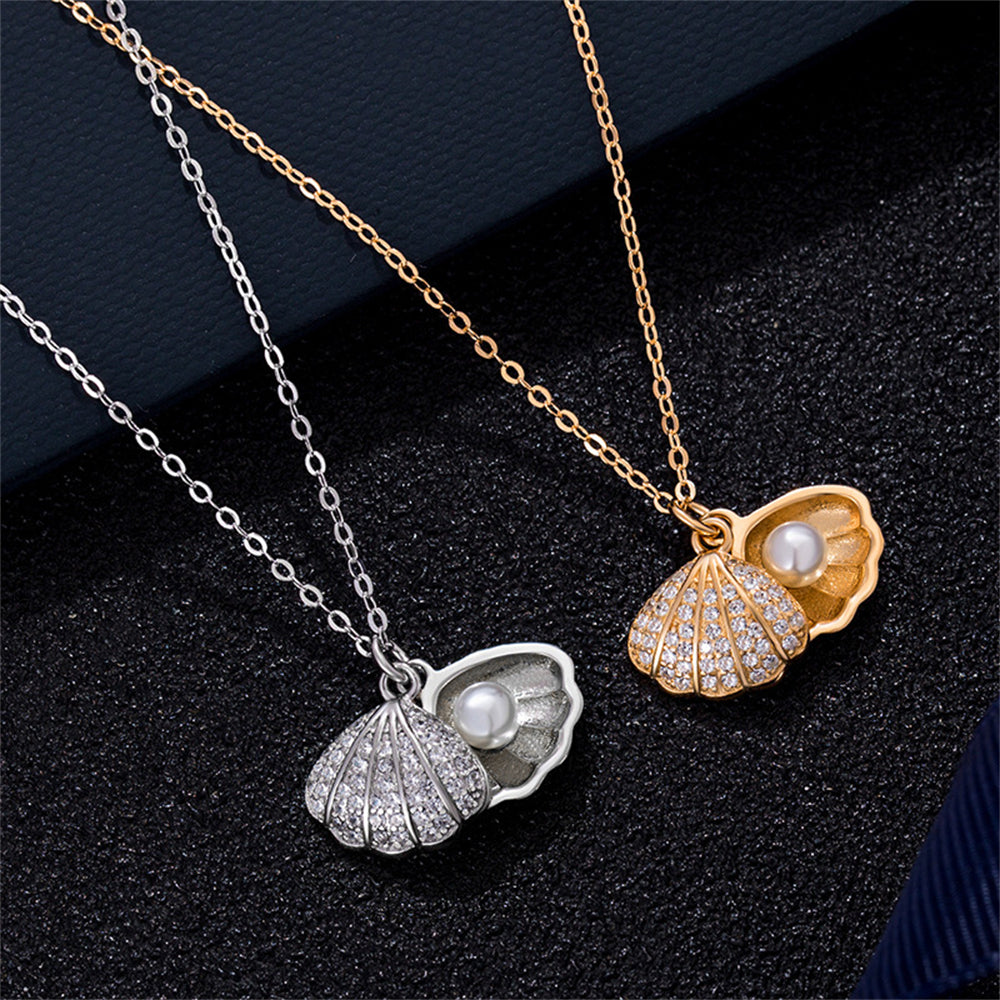 Luna Freshwater Pearl Necklaces / 925 Sterling Silver
