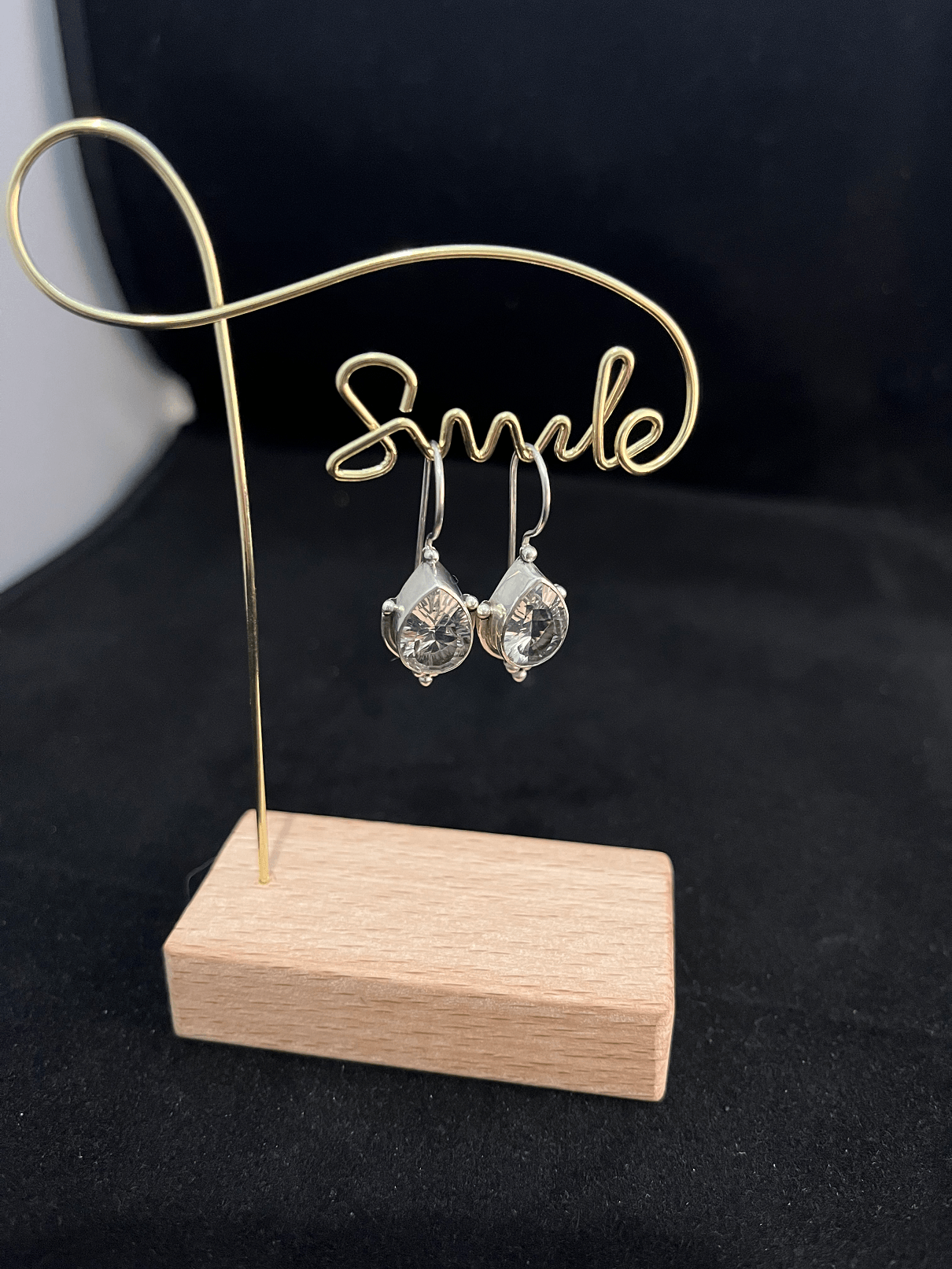Natasha Teardrop Earrings / 925 Sterling Silver - Nina Kane Jewellery
