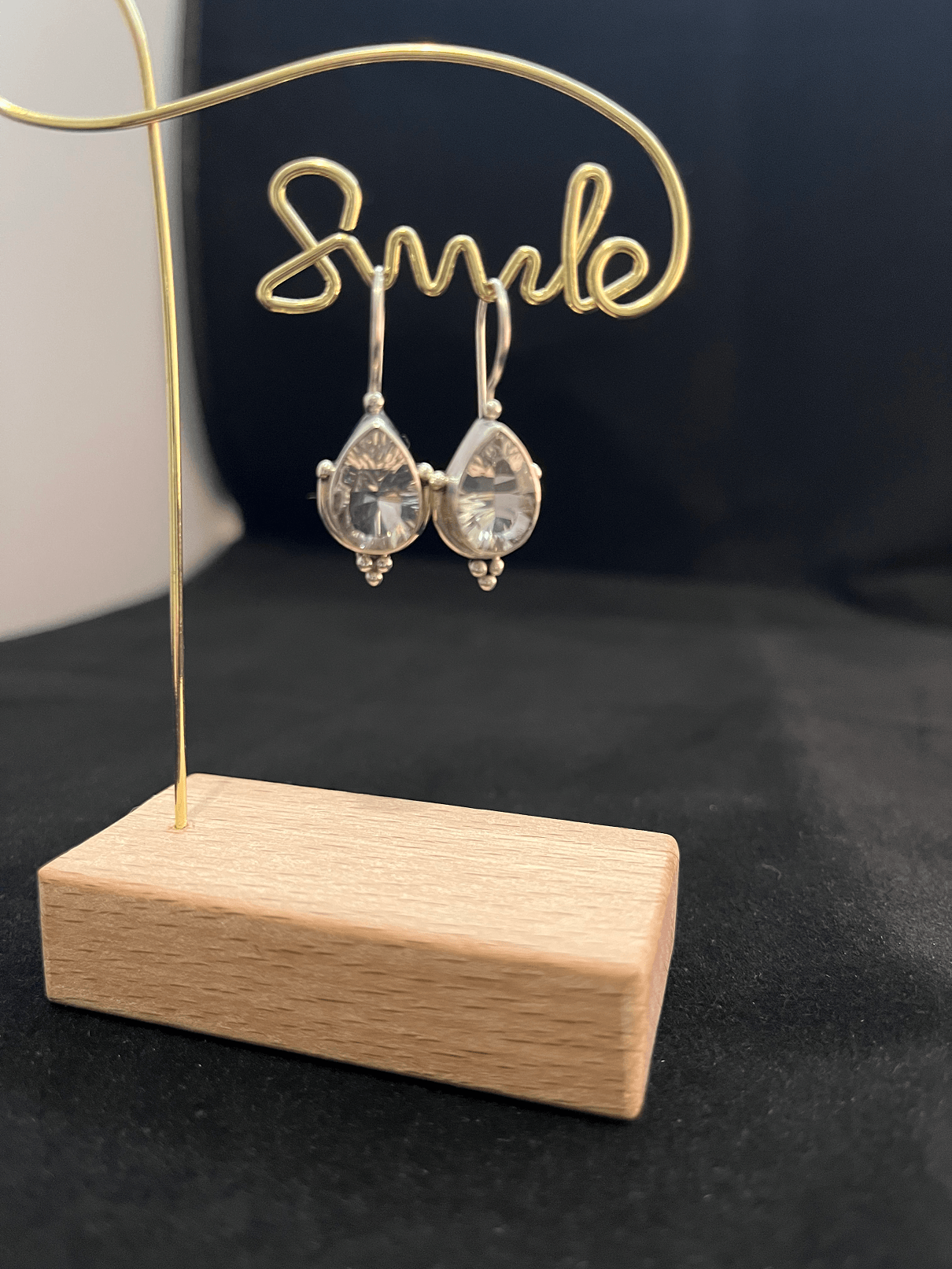 Natasha Teardrop Earrings / 925 Sterling Silver - Nina Kane Jewellery
