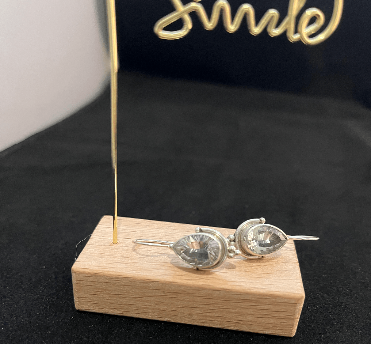 Natasha Teardrop Earrings / 925 Sterling Silver - Nina Kane Jewellery