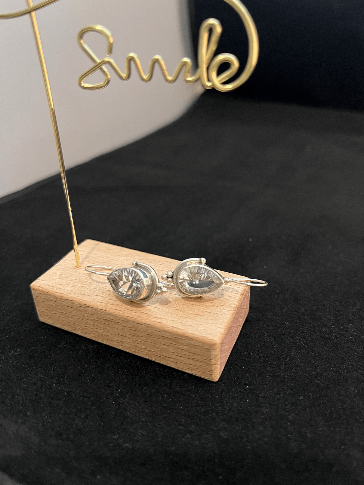 Natasha Teardrop Earrings / 925 Sterling Silver - Nina Kane Jewellery