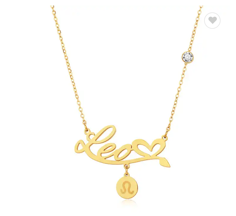 Layla Horoscope Sign Pendants / 14K Gold Plated - Nina Kane Jewellery