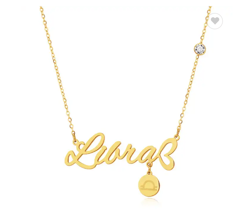 Layla Horoscope Sign Pendants / 14K Gold Plated - Nina Kane Jewellery