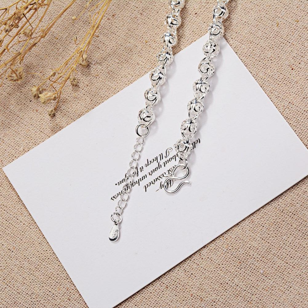 Rosalind Beaded Bracelet / 925 Sterling Silver - Nina Kane Jewellery