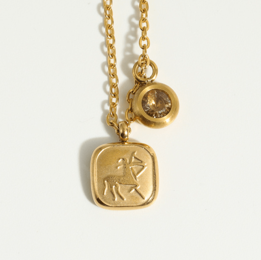Vienna Vintage Constellation Necklaces / Stainless Steel - Nina Kane Jewellery