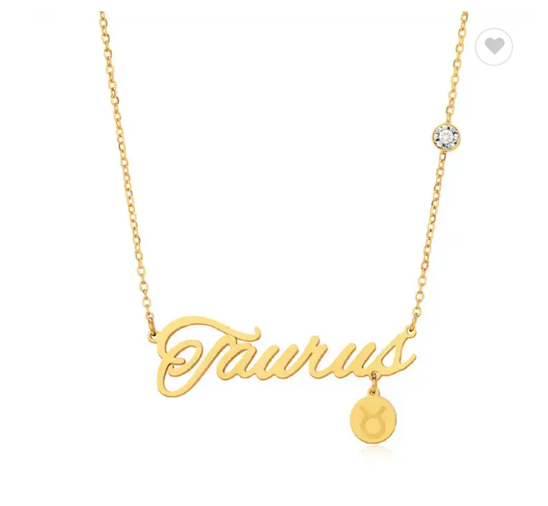 Layla Horoscope Sign Pendants / 14K Gold Plated - Nina Kane Jewellery