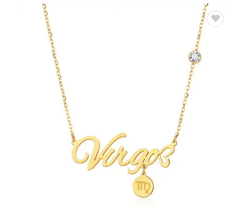 Layla Horoscope Sign Pendants / 14K Gold Plated - Nina Kane Jewellery