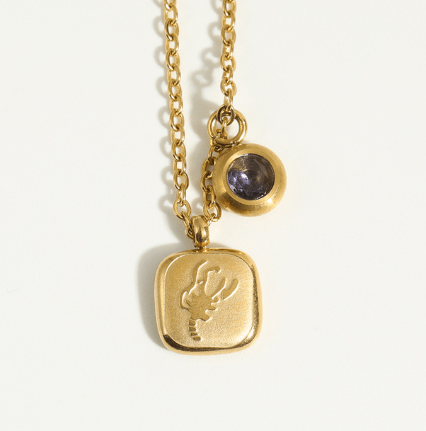 Vienna Vintage Constellation Necklaces / Stainless Steel - Nina Kane Jewellery