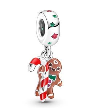 The Gingerbread Man Charm / Alloy - Nina Kane Jewellery