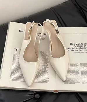 The Kitten Heel Slingbacks