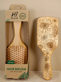 Sunflower Bamboo Paddle Hair Brush view 1