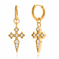 The Juliet Cross Earrings view 1
