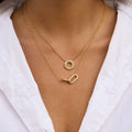 The Krista Linked Necklace view 3