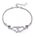 The Georgia Purple Heart Bracelet view 1