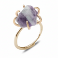 The Raw Cut Crystal Rings view 6