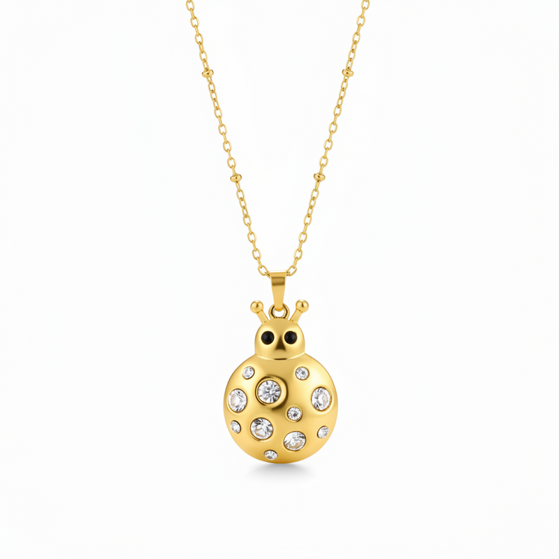 The LadyBug Necklace