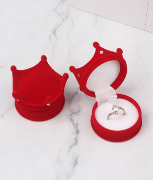 The Crown Jewellery Box's - Velvet - Nina Kane Jewellery