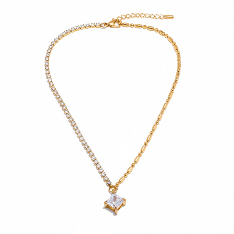 The Clara Two Chain Necklace