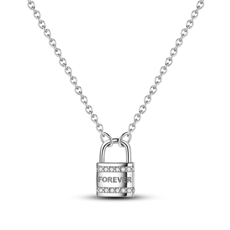 The "Forever" Lock Necklace