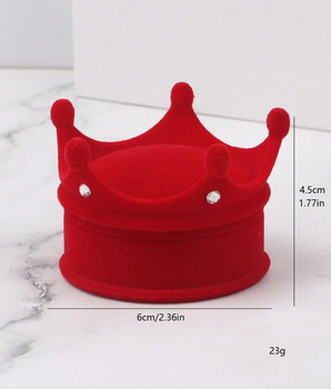 The Crown Jewellery Box's - Velvet - Nina Kane Jewellery