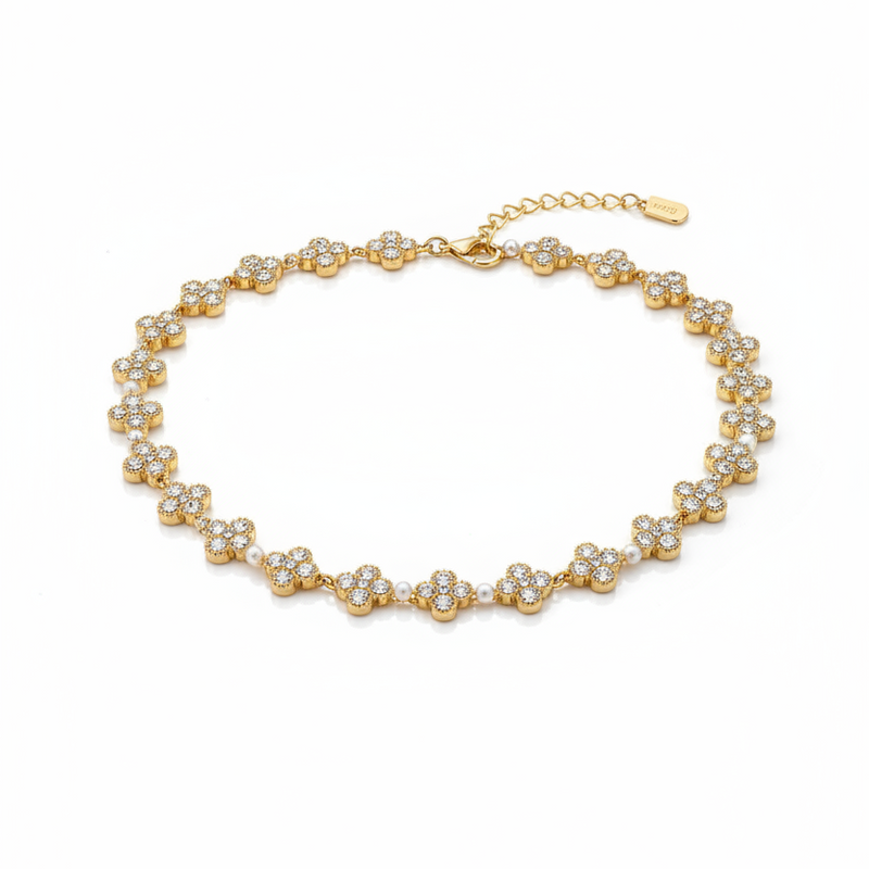 The Riley Clover Necklaces
