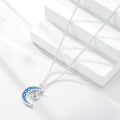 The Blue Moon & Star Necklace view 3